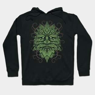 TRADITIONAL CELTIC WICCA PAGAN GREENMAN T-SHIRT AND MERCHANDISE Hoodie